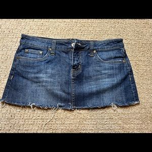 Refuge Mini Jean Skirt